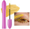 Vawolecy mascara colorato per ciglia, mascara spesso colorato impermeabile di lunga durata fibra di colore arcobaleno mascara affascinante cruelty free trucco occhi vegano
