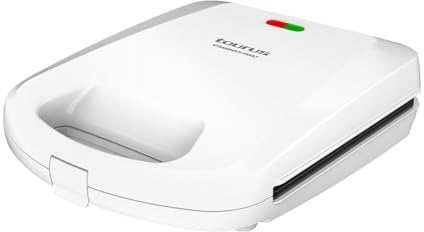 Taurus – Sandwichera MySandwich Family, 1200W, 4 Sandwiches, Superfície 26 x 22 cm, Control Automático Temperatura, 2 Pilotos Luminosos, Calentamiento Rápido, Placas Aluminio