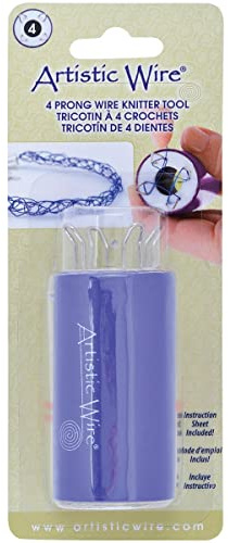 Beadalon Metal Artistic Wire Knitter Tool-4 Prong