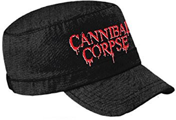 Cannibal Corpse Band Logo Officiel Nouveau Noir Cadet Cap Size One Size