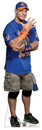 John Cena – WWE – Advanced Graphics Life Größe Karton Lebensgröße One Size John Cena 10