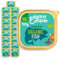 Edgard & Cooper Organic Grain-Free Wet Dog Food Trays, (Organic Fish 17 x 100g), Natural Dogs Food in Cup for Adult Dogs, Fresh Meat, High Protein, Hypoallergenic, No Added Sugar