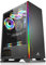 HDYD Caso Rosa di Gioco, Mid-Tower PC Gaming Caso ATX/M-ATX/ITX - I/O Anteriore USB 3.0 Port - Pannelli Laterali Completamente Trasparente - 7 Fan Posizione - Water-Cooling Pronto