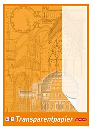 Herlitz Transparentpapierblock A4 30 Blatt