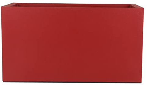Pot à Bac Granit, 80cm x 40cm, Rouge