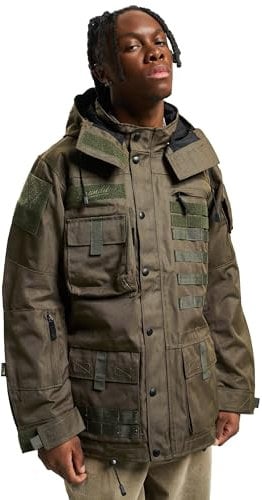 Brandit Performance Outdoor Jacket, Farbe: olive, Größe: L