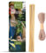 Nutrist Garden 50x Premium Rankhilfe mit Juteband - Pflanzenstütze für Kletterpflanzen - Zimmerpflanzen, natürliches Rankgitter Pflanzstab - Garten Zubehör - 30 cm au Bambus Ø mm + 20m Juteschnur