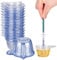 Pinenuts Disposable Urine Cups, 60 Pcs Plastic Urine Collection Cups, 40 ML Urine Specimen Cups for Pregnancy Ovulation Test(40ml)