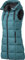 PATSY & LOU Damen Steppweste mit Kapuze, extralange Damenweste mit 2-Wege-Reißverschluss, taillierte Weste für Feminine Silhouette, warm & thermoregulierend, Gr. 36-48