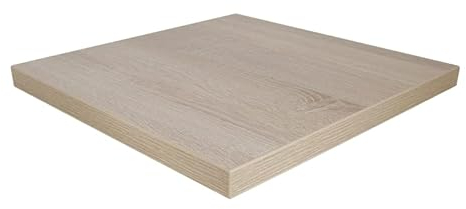 Spanplatte Sonoma Eiche natur, für Möbelbau, als Tischplatte, Schreibtischplatte, Arbeitsplatte - Stärke: 38 mm, Maße: 70x50 cm