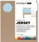 Schlafgut Easy Jersey Spannbettlaken 90x190 bis 100x200 Blue Light, Spannbetttuch aus 100% Baumwolle