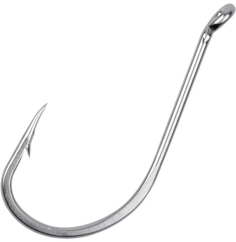 Octopus Beak Hooks,60pcs/100pcs Stainless Steel Saltwater Fishing Hooks Suicide Bait Jig Big Game Offset Circle Hooks 2/0-100pcs