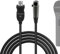 Geekria for Creators - Câble de microphone USB vers XLR femelle - 3 m - Compatible avec FIFINE K688, AmpliGame AM8, Shure MV7, Samson Technologies Q2U, Rode PodMic, cordon de micro équilibré (noir)