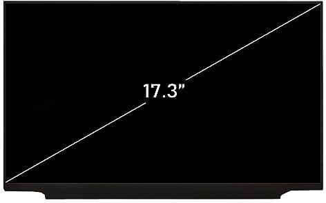 TECHNOLOGYVS COMPATIBLE 17.3 LAPTOP LED LCD DISPLAY MONITOR IPS SCREEN FOR ASUS ROG STRIX SCAR 17 G732LW 17 G732LWS 17 G732LXS LED LCD FHD 40 PINS 300HZ 1920x1080 WITHOUT BRACKETS
