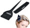 Leddy Living Cepillo para teñir el cabello DIY con peine de paso fino para salones y manualidades, tinte de color cabello, cepillo para teñir colorear peluquería
