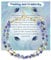 Farfume Armband Damen Edelstein Perlen Armbänder, Chakra 4mm Kristall Natürliche Echte Steine Schmuck Geschenke für Frauen(Sodalith)