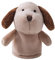 Bunte Cartoon Fingerpuppen Im Vorschulalter, Plüschtiere, Partygeschenke, Hellbrauner Hund