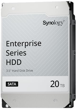 Synology HAT5310-20T HDD 20 TB (7200rpm, 3,5 HDD, 6,0 GB/s) schwarz