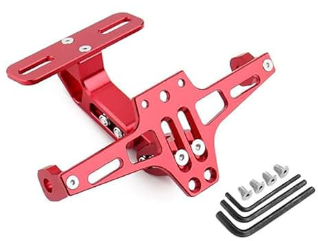Motorrad Kennzeichenhalter, Für Yamaha YZF R125 YZFR125 YZF-R125 2008-2011 2009 2010 Erstellbarer Gegen Verschleiß Motorrad Kennzeichenhalter Motorrad Zubehör,B
