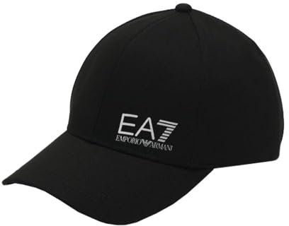 Cappello unisex Emporio Armani EA7 baseball hat black/ silver C25EA01 7X000005 AF11989 M