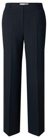 SELECTED FEMME Female Hose Viskosemix Nadelstreifen | Trousers