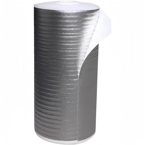 Radiator Foil,Radiator Reflectors, Radiator Reflector Foil, Insulation Roll Radiator Foil,Radiator Reflector Panels, 3mm Thick Radiator Reflector Foil, for Saves Energy & Money(150*0.9m(3mm))