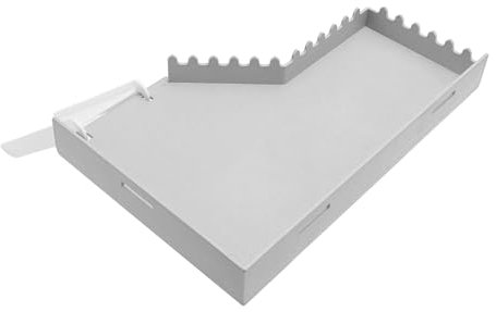 Hamster Cage Platform Safe Plastic Standing with Ladder for Guinea Pig Cage Multifunctional Toy for Pet's Exercise (L Shape)