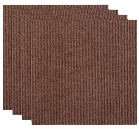 RobustWeg Dalle De Moquette CarréE,Carreaux De Moquette Commerciaux,Dalle Moquette Acoustique,Rembourré Et Doux,Facile à Retirer,Convient pour La Chambre à Coucher,La Cuisine,Le Couloir