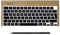 CTBDZ Replacement UK Keyboard Keycaps Keys For Macbook Pro 14'' 16'' M4 Pro/Max A3185 A3186 A3401 A3112 A3403 A3404, For Macbook Air 13'' 15'' M4 A3240 A3241 2024-2025 (Keycaps)