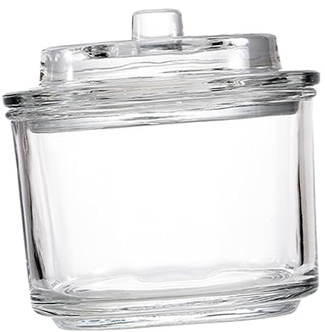 Holibanna Aufbewahrungsglas Mit Deckel Klarglas Einmachglas Für Lebensmittel Gärglas Für Küche Verschließbarer Einmachbehälter Mehrzweck-glasbehälter