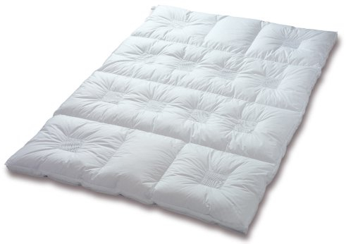 CLIMABALANCE Premium warm Zudecke, Baumwolle, Weiß, 135 x 200 cm