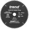 Trend Wood Mitre Saw Blade, 260mm Diameter, 30mm Bore, 60 Teeth, TCT, 2.6mm Kerf, -5° Hook, CSB/CCTC26060