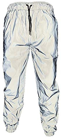 NewL Herren Lauf-/Fahrrad Hose UltraVisible reflektierend (S)