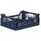 Ay-Kasa Klappkiste Midi Navy - Blau/OneSize