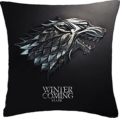 MOCOFO Game of Thrones Kissenbezüge, Game of Thrones Kissenbezug, Kissenbezüge für Wohnzimmer, Sofa, Zuhause, Couch, 45,7 x 45,7 cm (Farbe5)