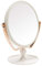 YEAKE Magnifying Makeup Vanity Mirror,ABS Plastic Double Sided 3X Magnification 360°Swivel Beauty Make Up Mirror Cosmetic Table Desk Mirror 8 Oval