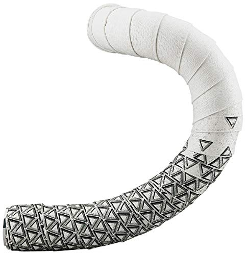 DEDA-ELEMENTI Unisex-Adult DEDATAPE604 DEDA BIA Loop LENKERBAND, weiß schwarz, Kunststoff