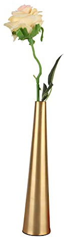 Vase à Fleurs en Acier Inoxydable Pot de Plante Plante Europe Nord Tenant Conteneur Salon Décor Ornement Grand Pot Bouteille Fleur