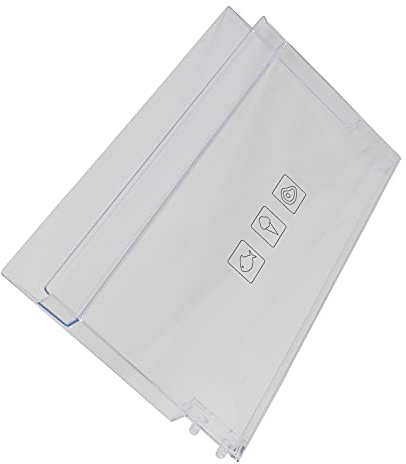 sparefixd Cesta de cajón manija del panel frontal para refrigerador Beko congelador