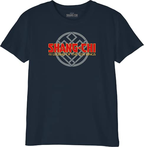 Marvel Jungen Boshchmts005 T-Shirt, Marineblau, 10 Jahre