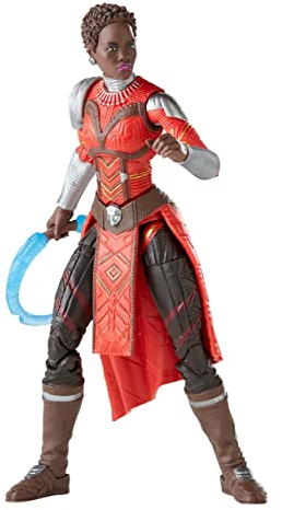 Marvel Hasbro Legends Series Black Panther Legacy Collection F5974 Figura Coleccionable de Nakia de 15 cm - 2 Accesorios