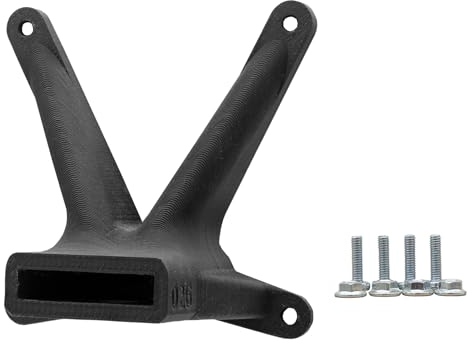 3IDEE Adaptateur VESA Compatible avec moniteurs HP (22f, 24f, 27f, 22es, 22ea, 22er, 24es, 24fw, 24fh, 24ea, 24er, 27es, 27ea, 27er, 27fh, 27fw) - kit de vis Inclus - 75x75 mm (Noir)