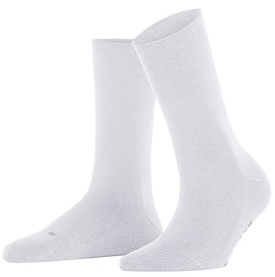 FALKE Damen Socken Sensitive New York W So Lyocell mit Komfortbund 1 Paar, Weiß White 2000, 35-38