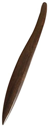 Alipis Ouvre-Lettres En Bois Coupe-Papier De Calligraphie Coupe-Boîte Accessoires De Bureau Pour Enveloppes Limes De Calligraphie Noir