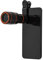 Teleobjectif pour Telephone Portable, Objectif Telephone Portable Zoom, Téléobjectif 12X Lentille Télescopique, Clip Universel sur La Lentille De Caméra De Téléphone Portable
