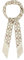 Coach Damen Vintage Signature C Printed Silk Skinny Schmaler Schal, Elfenbein, Einheitsgröße