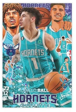 BAOGELI LaMelo Ball-Poster Basketball Bild Leinwand Poster Wandkunst Dekor Druck Bild Gemälde für Wohnzimmer Schlafzimmer Dekoration ungerahmt: 40 x 60 cm