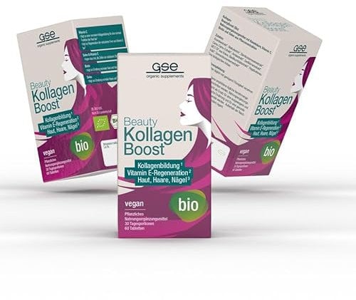 GSE: Beauty - Kollagen Boost 500mg 60 Kapseln 30g (1)