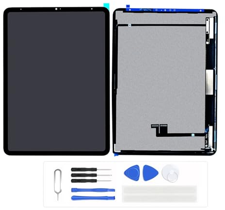 Generisch LCD Display für ipad pro 11 2nd 2020 A2228 A2231 A2068 A2230 Ersatz Display LCD Touchscreen Digitizer Bildschirm Glas (Schwarz)