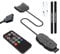 YIMATEECO ARGB Controller Remote, 5V 3-Pin RGB Controller Built-in Light Mode SATA Power Supply with 14 Key RGB Wireless Remote Control for Motherboards without 5V ARGB, DIY ARGB Fan, Light Strip